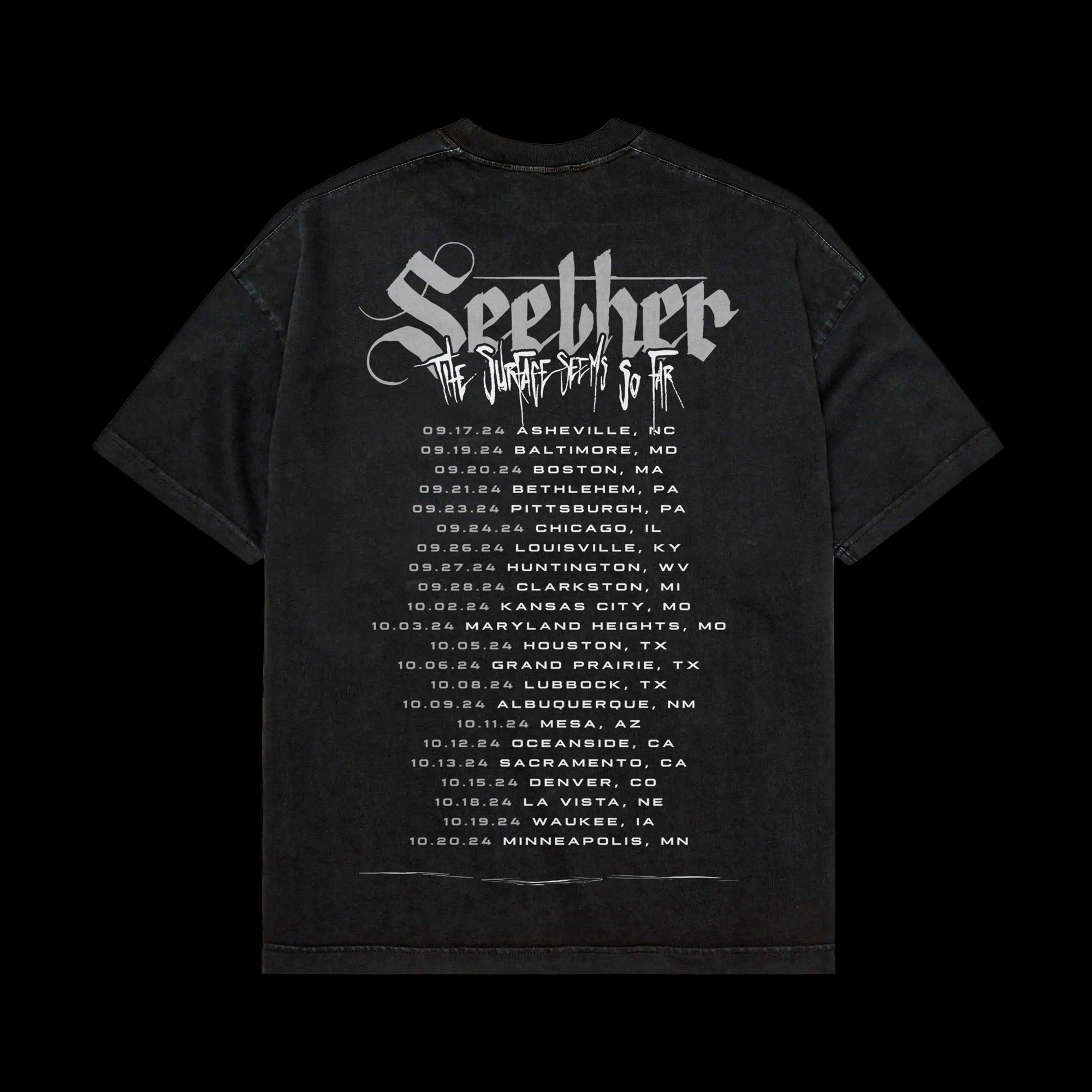 Octopus 2024 Tour Black Tee