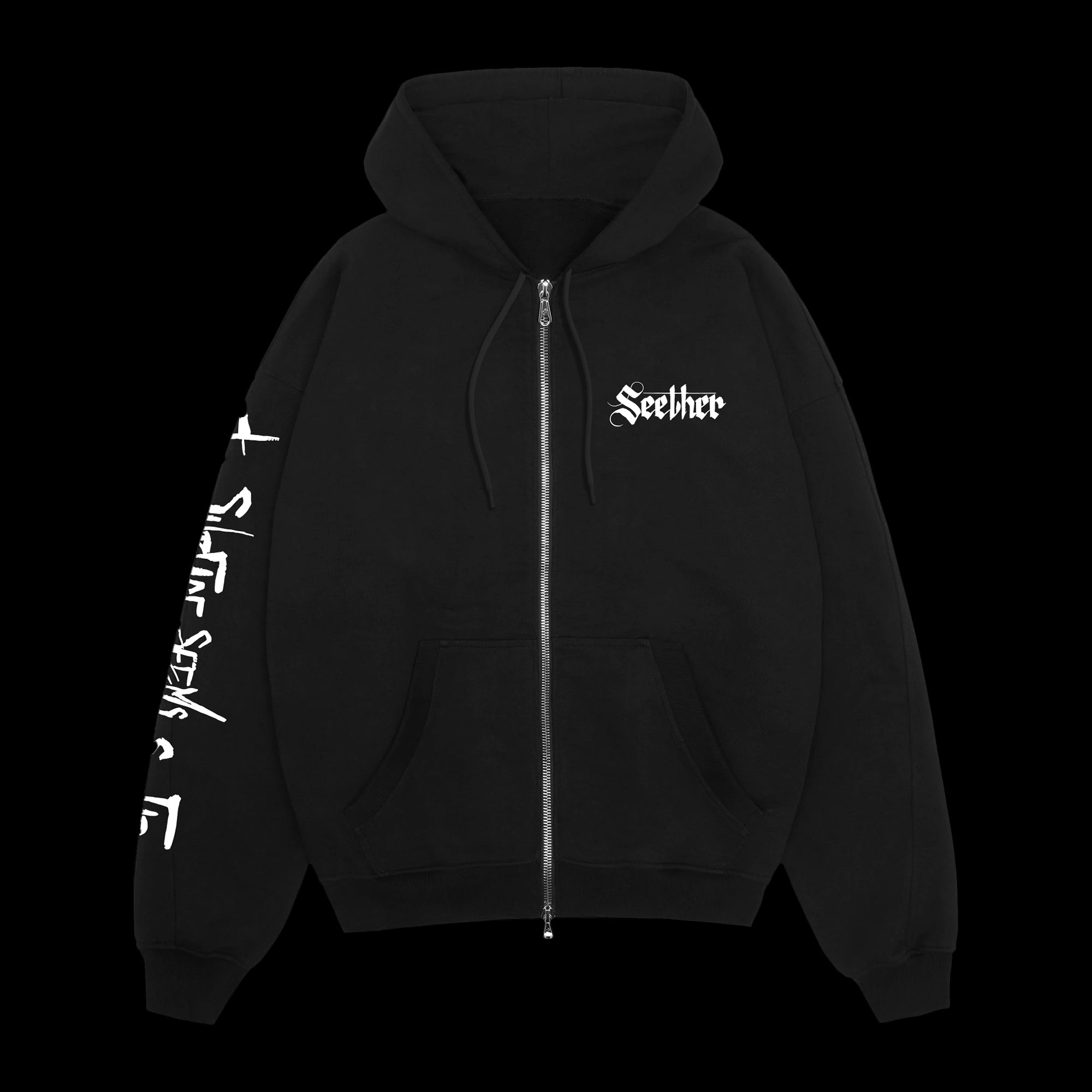 Surface Tour Black Zip-Up